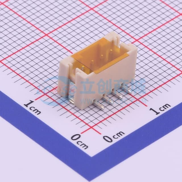 1x4P 间距:2mm 立贴实物图