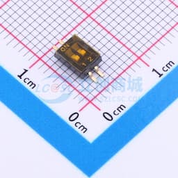 停产 间距1.27mm 平拨,凹槽式 2位拨码开关缩略图