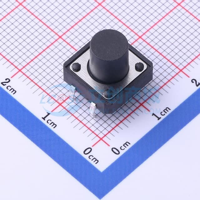 12*12*10mm 直插 轻触开关 【插件】实物图