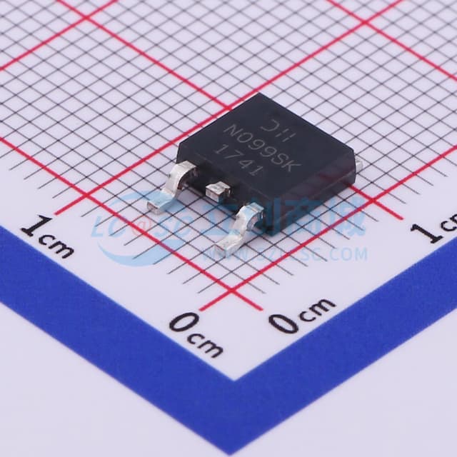 DMN10H099SK3-13实物图