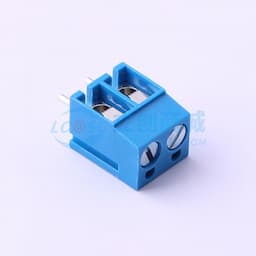 1x2P 5mm 直插 排数:1 每排P数:2 【螺钉】缩略图