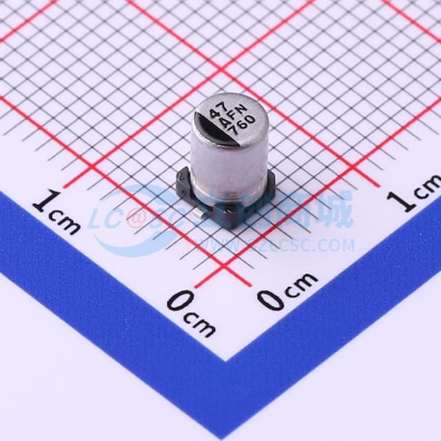 47uF ±20% 10V实物图
