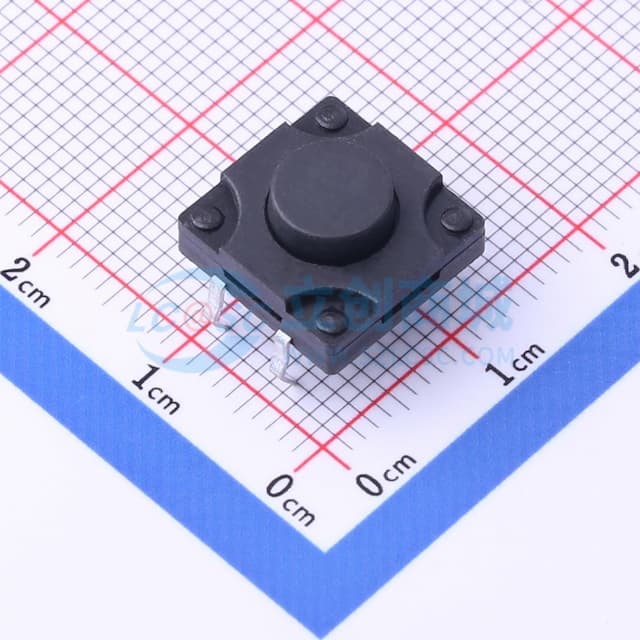 12*12*5.5mm 直插 轻触开关 【插件】实物图