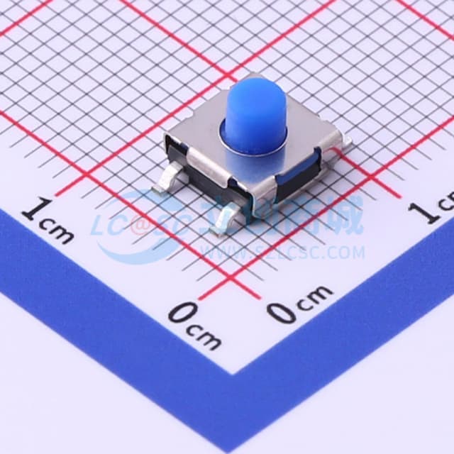 6.2*6.2*5mm 立贴 轻触开关实物图