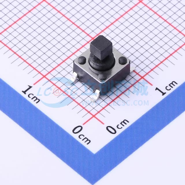 6*6*7.3mm 立贴 轻触开关实物图