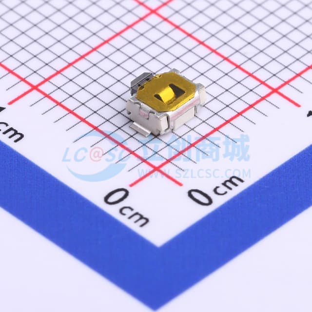 4*3*1.5mm 卧贴 轻触开关实物图