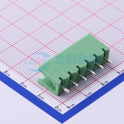1x6P 5.08mm 排数:1 每排P数:6 【插拔】缩略图