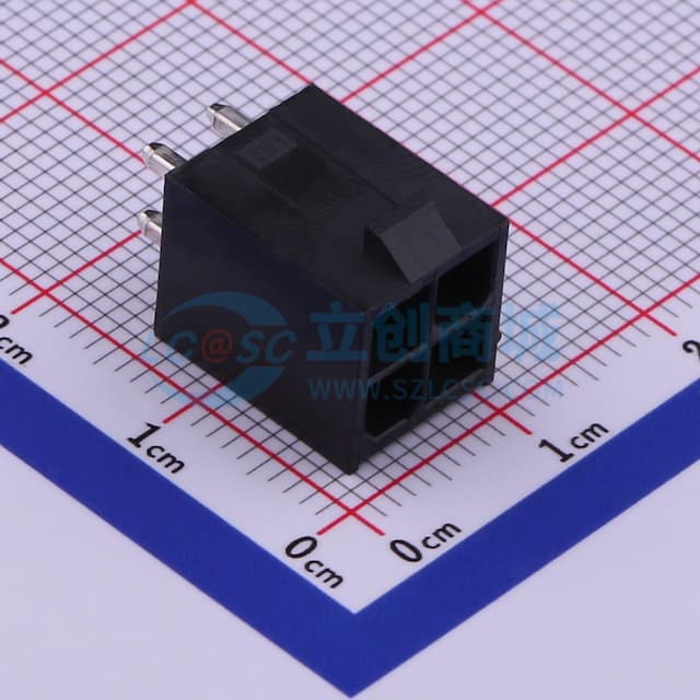 2x2P 间距:4.2mm 直插【插件】实物图