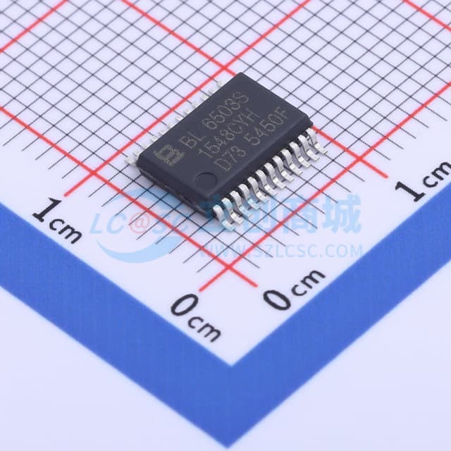 单相双向电能计量芯片实物图