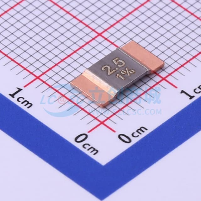 2.5mΩ ±1% 3W实物图