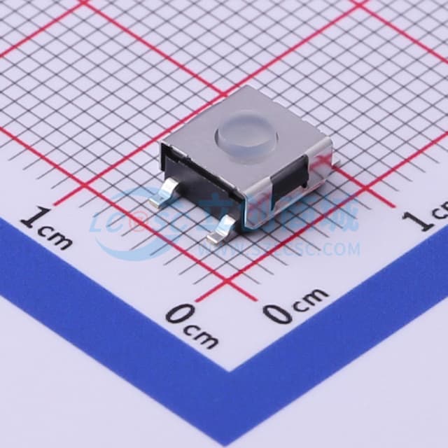 6.2*6.3*3.5mm 立贴 轻触开关实物图