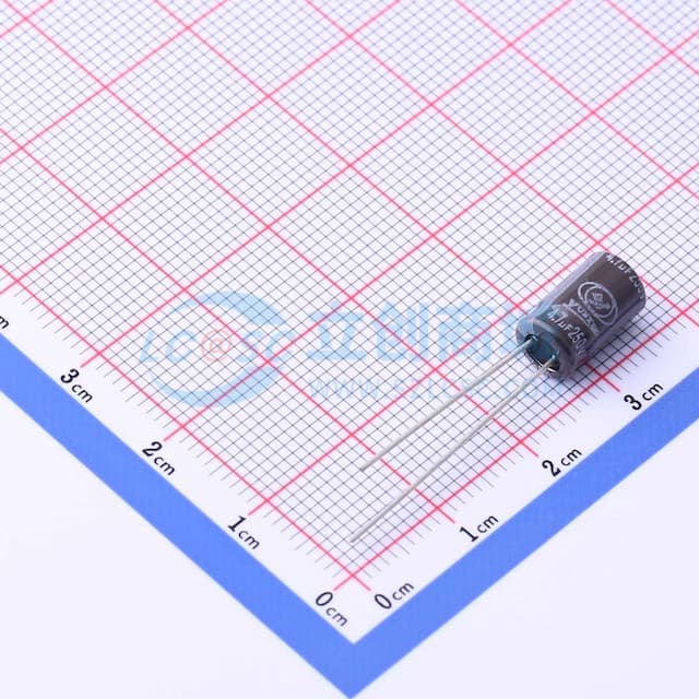 4.7uF ±20% 250V实物图