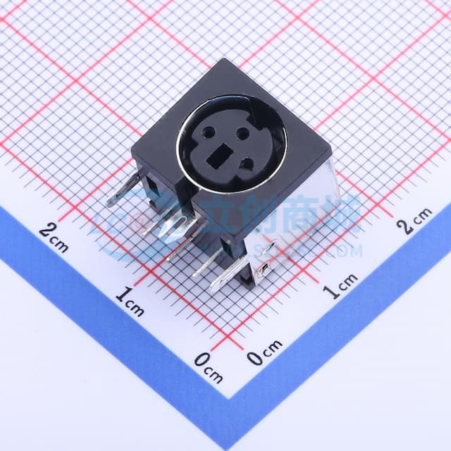 S端子连接器 HYC04-MDC302-126B【插件】实物图