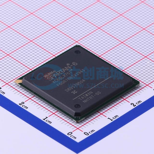 XC6SLX75T-3FGG676C实物图