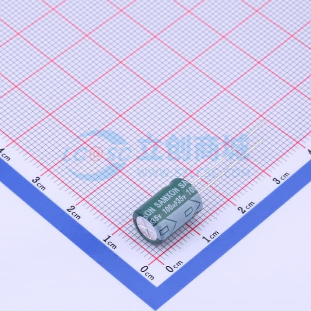 100uF ±20% 35V实物图