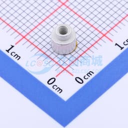 雄和远景，电路板表贴圆螺母柱，M2Xφ4.35X3+1.4，铁镀锡，编带装缩略图