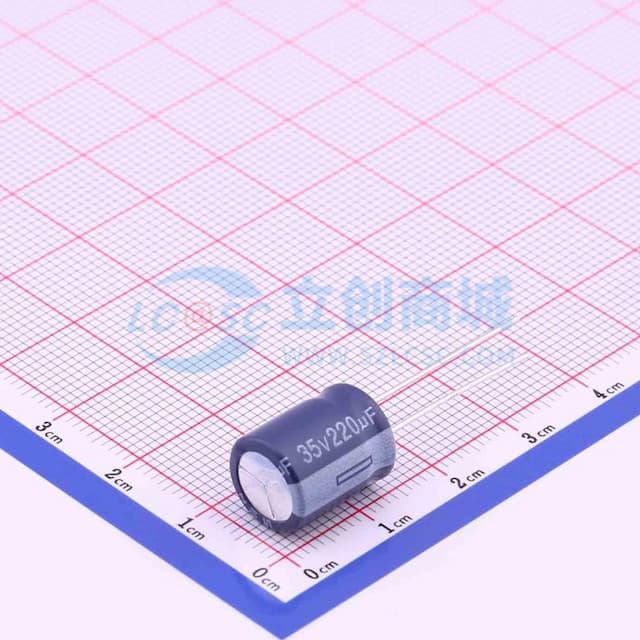 220uF ±20% 35V实物图