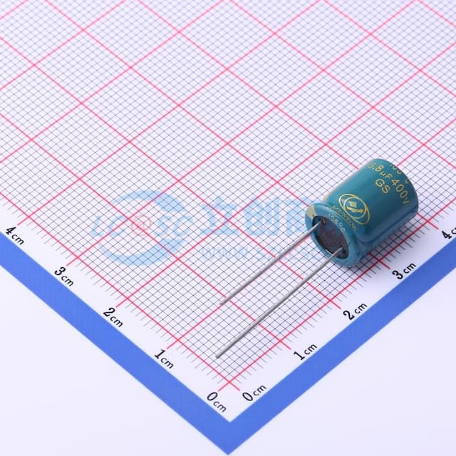 6.8uF ±20% 400V实物图