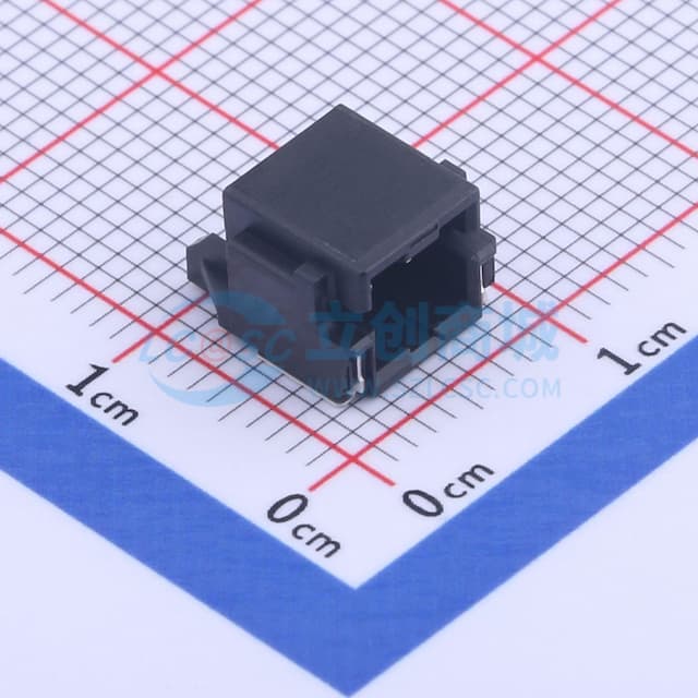 1x2P 间距:2mm 卧贴 系列:DuraClik(MX 2.0)实物图