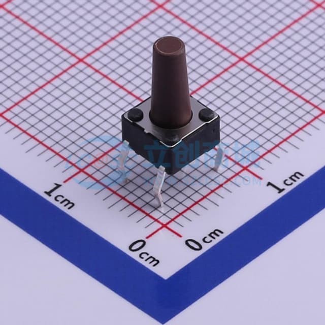 6.2*6.2*11.3mm 直插 轻触开关 【轻触】实物图