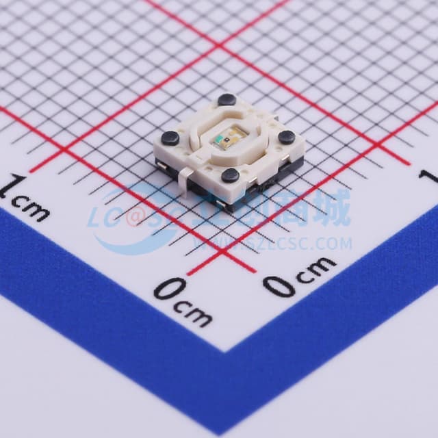 4.9*4.9*2mm 立贴 轻触开关实物图