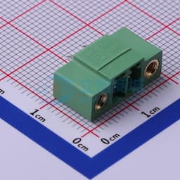 3.81mm 1x2P 排数:1 每排P数:2 螺丝固定 【插拔】缩略图