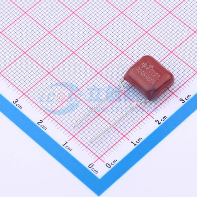 220nF ±10% 400V 内弯实物图