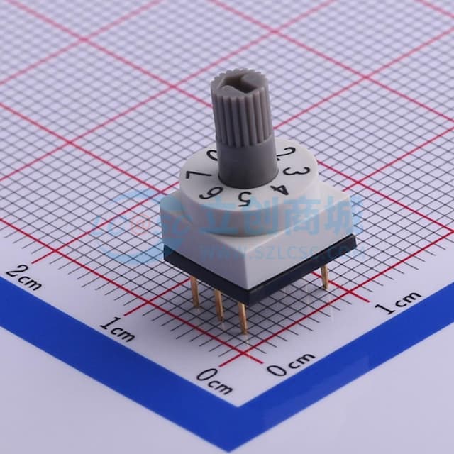 TSR-08 8档10*10旋转3*3立式插件 【旋转】实物图