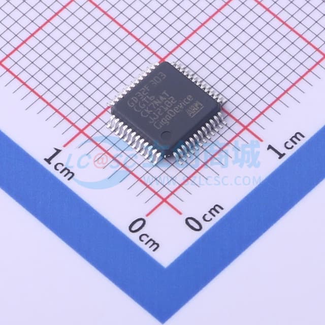 GD32F303CGT6实物图
