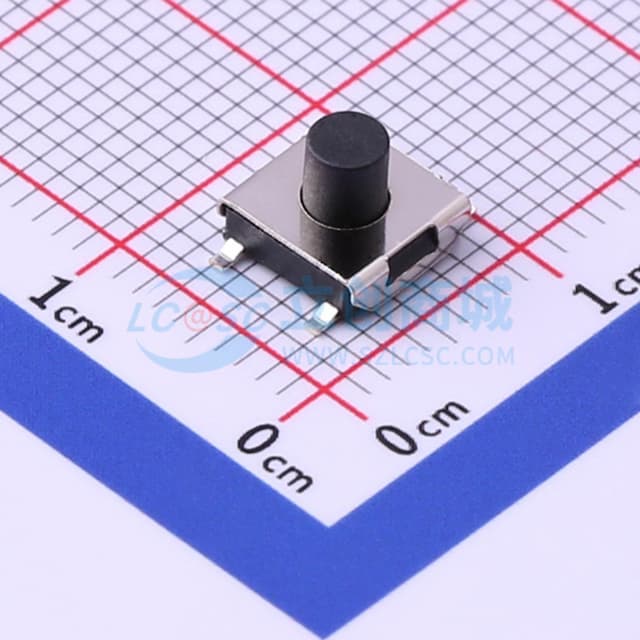6.2*6.2*5mm 立贴 轻触开关实物图