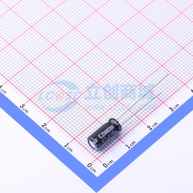 47uF ±20% 16V实物图