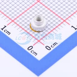 雄和远景，电路板表贴圆螺母柱，M2Xφ4.35X1.5+1.4，铁镀锡，编带装缩略图