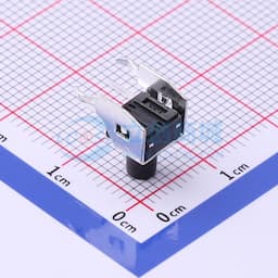 轻触开关6*6*8.5插件带支架按键四脚侧按250gf 【轻触】缩略图