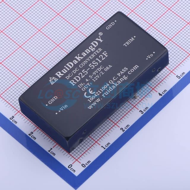 DC/DC电源【插件】实物图