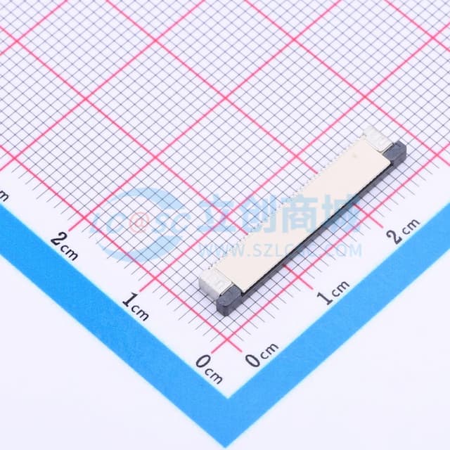 间距:0.5mm P数:41P 抽屉式 上接实物图