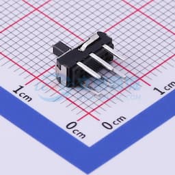 柄长3mm 直插双档 滑动开关 【插件】缩略图