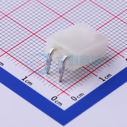 白色半透明 1x2P 间距:4.2mm 弯插【插件】缩略图
