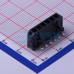 1x6P 间距:3mm 弯插 系列:Micro-Fit(MX 3.0) 【插件】缩略图