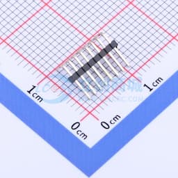 1x8P 间距:1.27mm 方针 弯插 【插件】缩略图