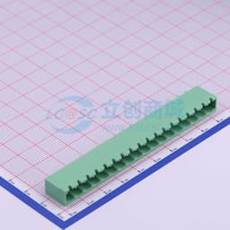 1x18P 5.08mm 排数:1 每排P数:18 【插拔】缩略图