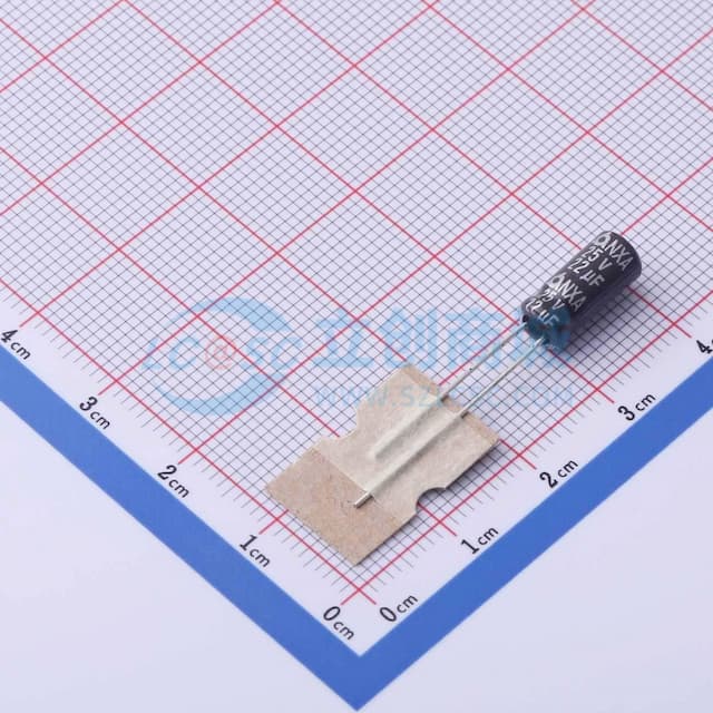 22uF ±20% 25V实物图