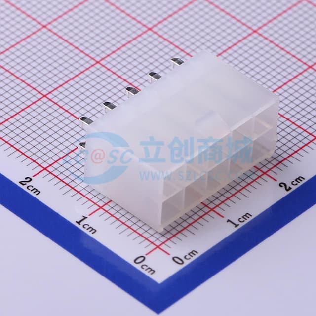 2x5P 间距:4.2mm 直插 【插件】实物图