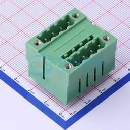 5.08mm 2x4P 排数:2 每排P数:4 螺丝固定 【插拔】缩略图