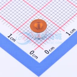 雄和远景，电路板表贴圆螺母柱，M2.5Xφ5.56X3+1.53，铜镀锡，编带装缩略图