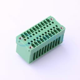 3.81mm 2x10P 排数:2 每排P数:10 螺丝固定 【插拔】缩略图