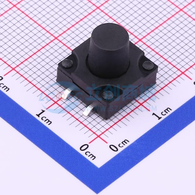 12*12*11.5mm 立贴 轻触开关实物图