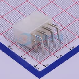 白色半透明 2x4P 间距:4.2mm 弯插【插件】缩略图