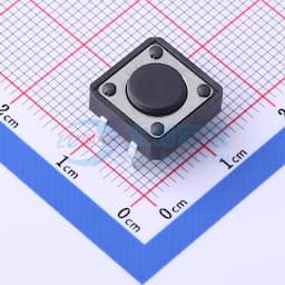 12*12*4.3mm 直插 轻触开关 【插件】缩略图
