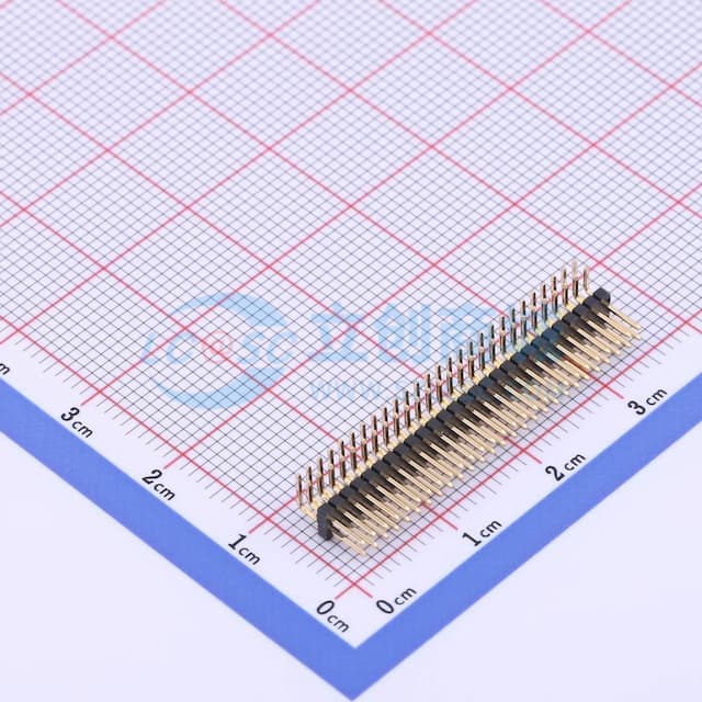 2x27P 间距:1.27mm 方针实物图