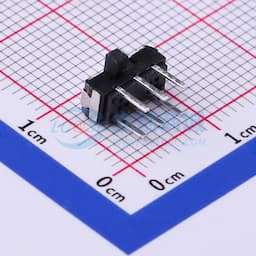 W9.0xD3.5xH3.5 六脚侧拨插件两档小拨动开关 柄高2MM 【插件】缩略图